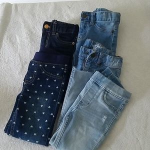 5 pairs of Girl Jeans
